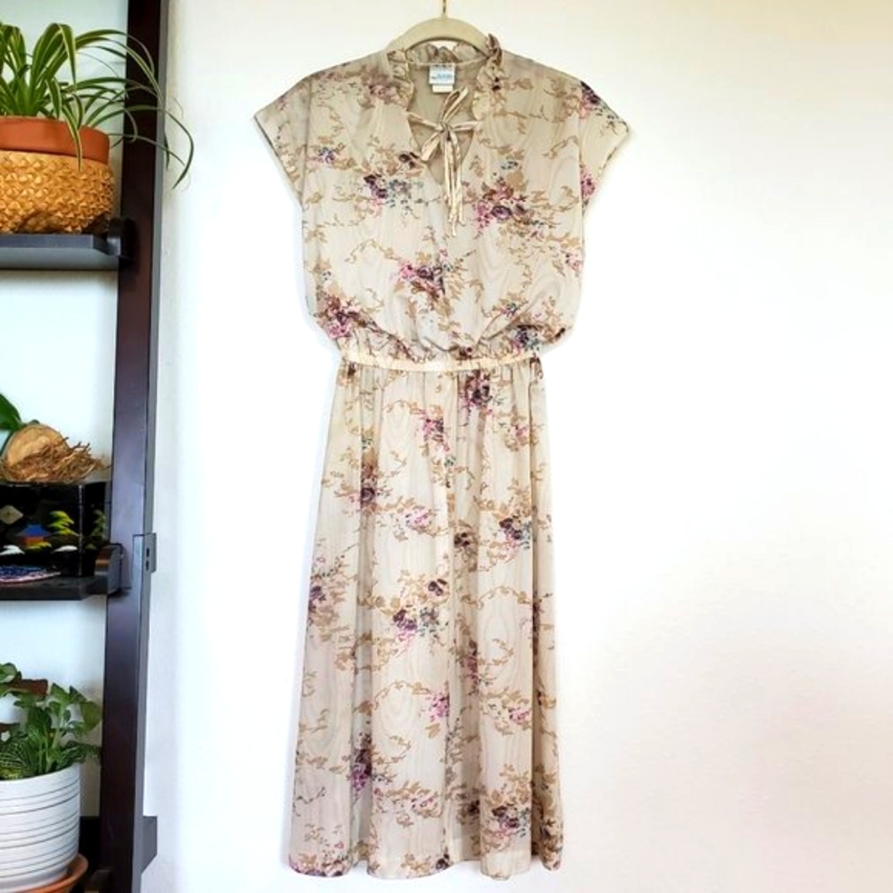 Vintage floral dress